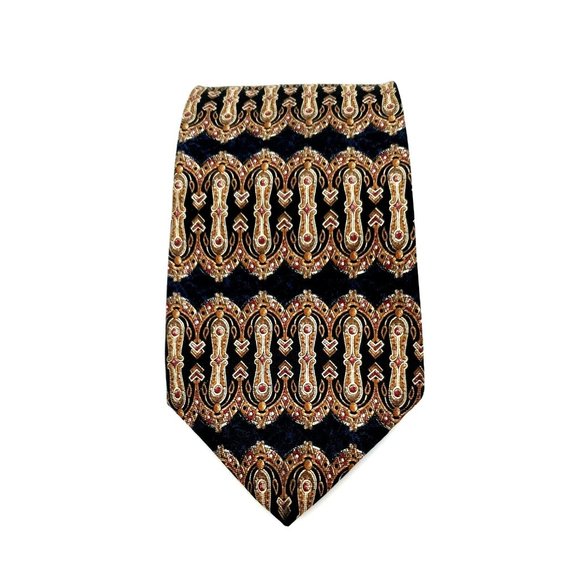 Surrey Men Dress Tie Suit 100% Silk Italian Fabric Made in USA Accessory - Picture 1 of 5